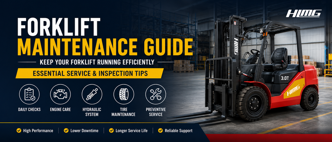 Forklift Maintenance Guide: How to Keep Your Forklift Running Efficiently