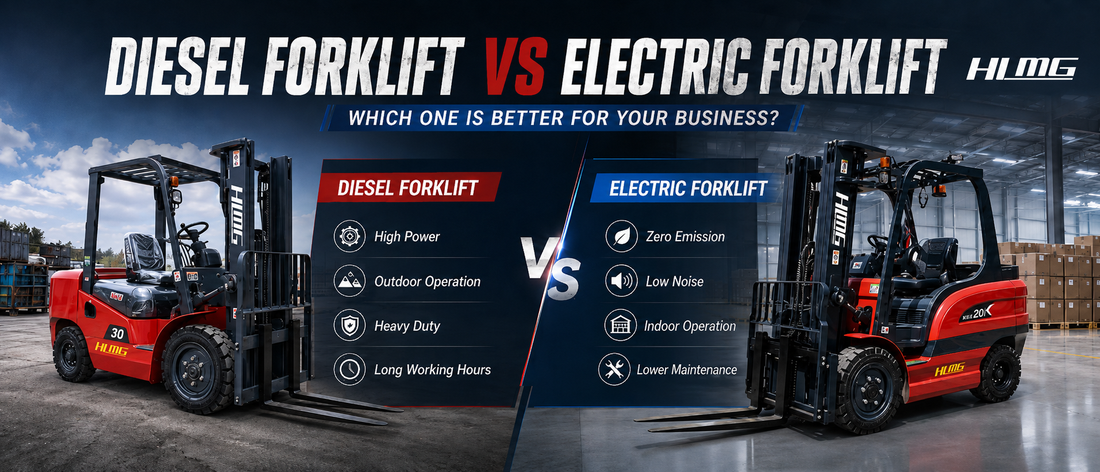 Diesel Forklift vs Electric Forklift: Which One Is Better for Your Business?